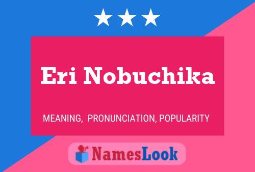 ملصق اسم Eri Nobuchika