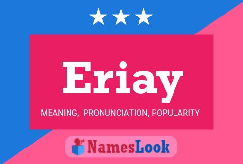 ملصق اسم Eriay