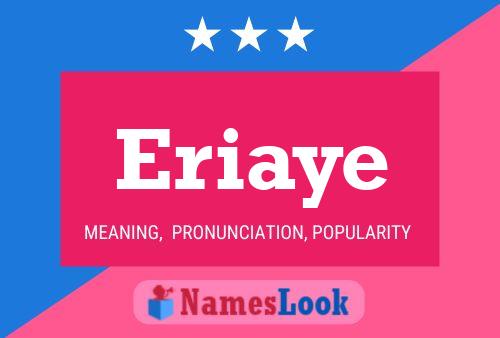 ملصق اسم Eriaye