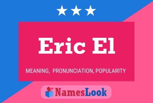 ملصق اسم Eric El