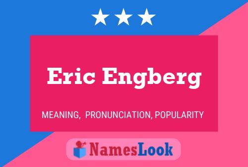 ملصق اسم Eric Engberg