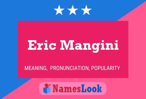 ملصق اسم Eric Mangini