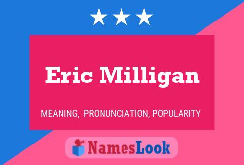 ملصق اسم Eric Milligan