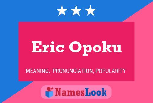 ملصق اسم Eric Opoku