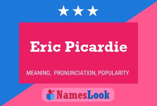 ملصق اسم Eric Picardie