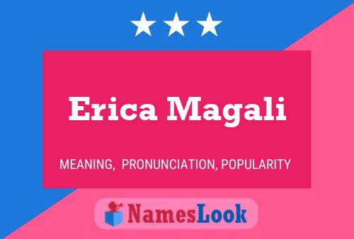 ملصق اسم Erica Magali