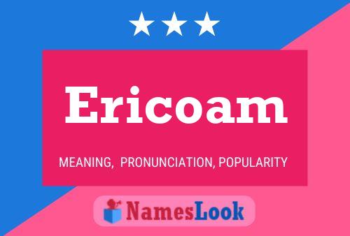 ملصق اسم Ericoam