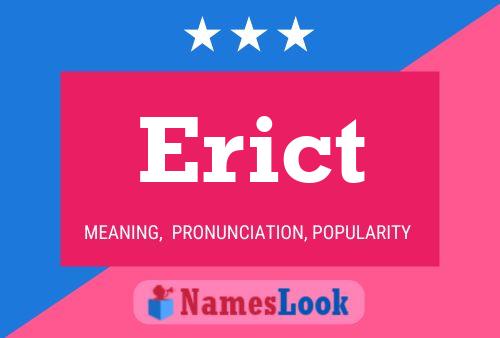 ملصق اسم Erict