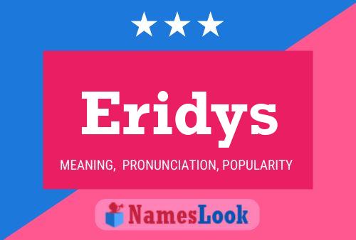 ملصق اسم Eridys