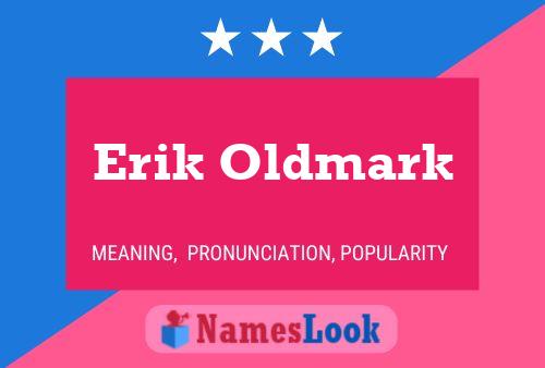 ملصق اسم Erik Oldmark