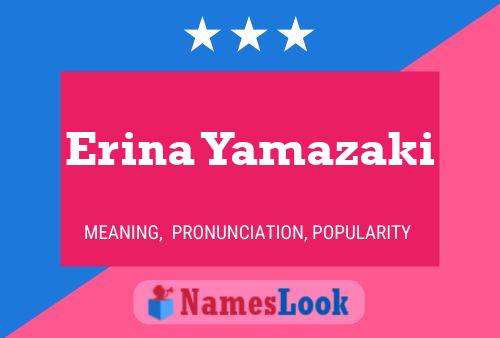 ملصق اسم Erina Yamazaki