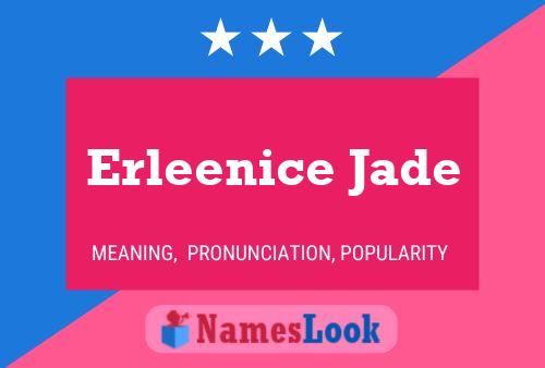 ملصق اسم Erleenice Jade