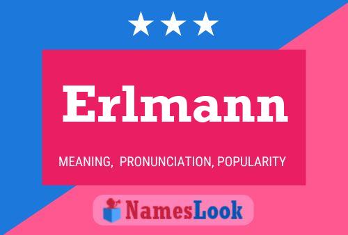 ملصق اسم Erlmann