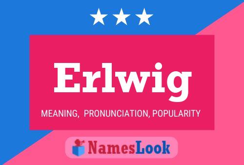 ملصق اسم Erlwig