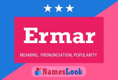 ملصق اسم Ermar