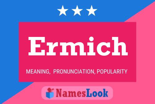 ملصق اسم Ermich