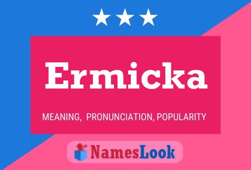 ملصق اسم Ermicka