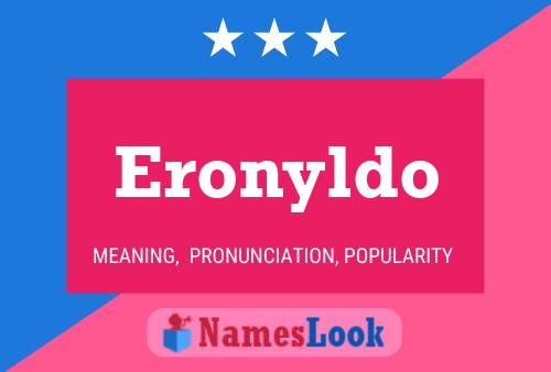 ملصق اسم Eronyldo