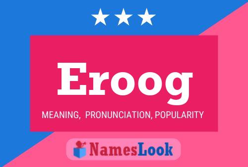 ملصق اسم Eroog