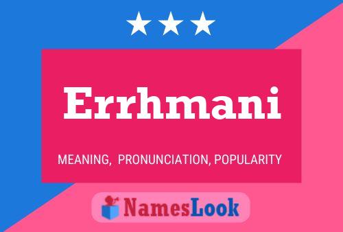 ملصق اسم Errhmani