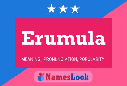 ملصق اسم Erumula