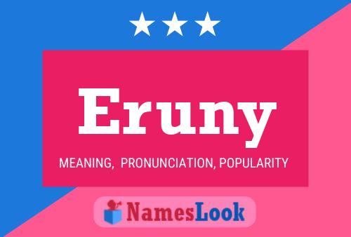 ملصق اسم Eruny