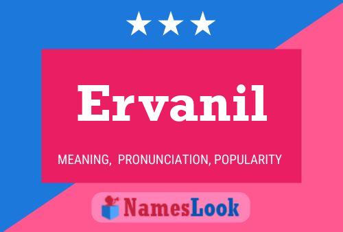 ملصق اسم Ervanil