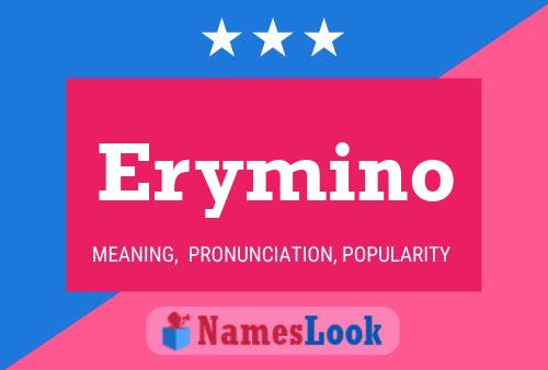 ملصق اسم Erymino