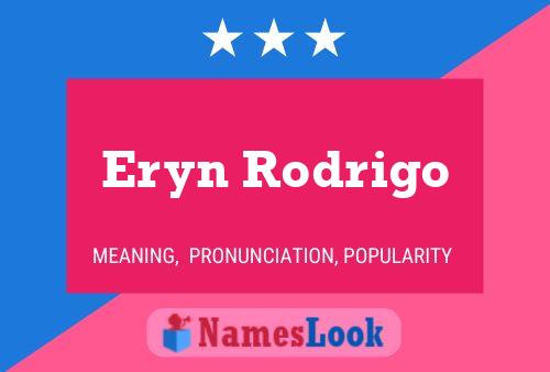 ملصق اسم Eryn Rodrigo