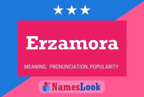 ملصق اسم Erzamora