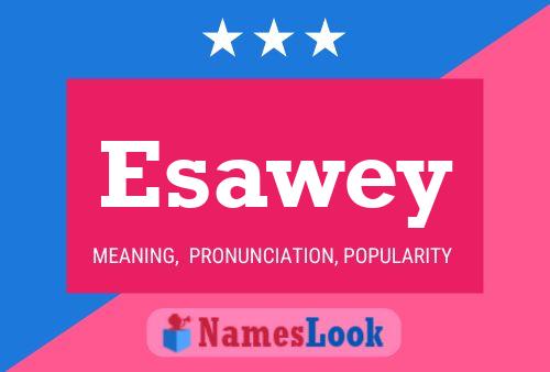 ملصق اسم Esawey