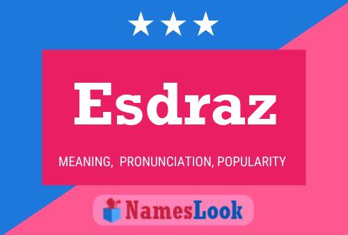 ملصق اسم Esdraz