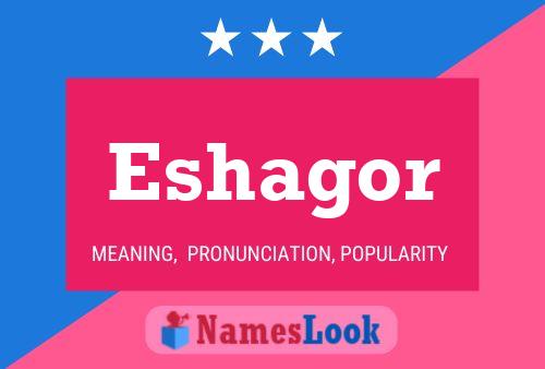 ملصق اسم Eshagor