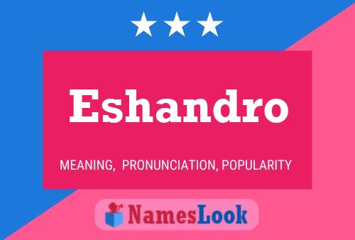 ملصق اسم Eshandro