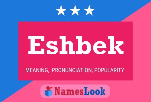 ملصق اسم Eshbek