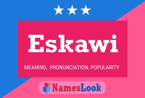 ملصق اسم Eskawi