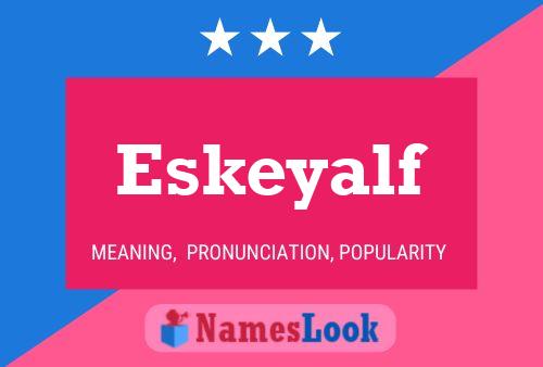 ملصق اسم Eskeyalf