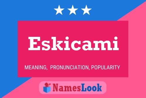 ملصق اسم Eskicami