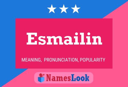 ملصق اسم Esmailin