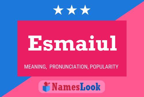 ملصق اسم Esmaiul