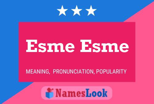 ملصق اسم Esme Esme