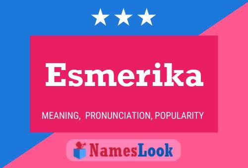 ملصق اسم Esmerika