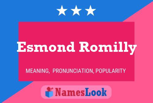 ملصق اسم Esmond Romilly