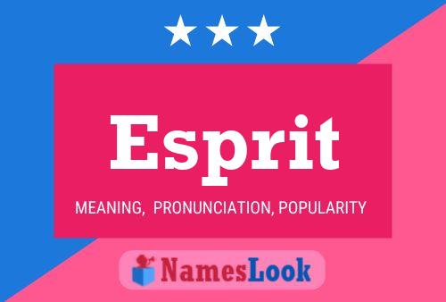 ملصق اسم Esprit