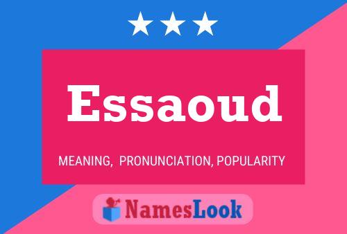 ملصق اسم Essaoud