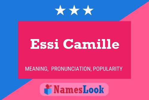 ملصق اسم Essi Camille