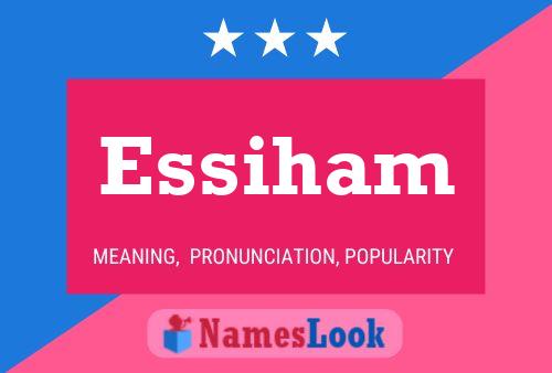 ملصق اسم Essiham