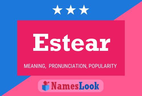 ملصق اسم Estear