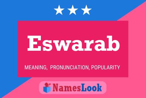 ملصق اسم Eswarab