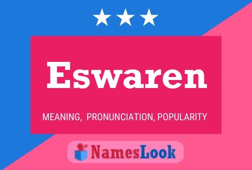 ملصق اسم Eswaren